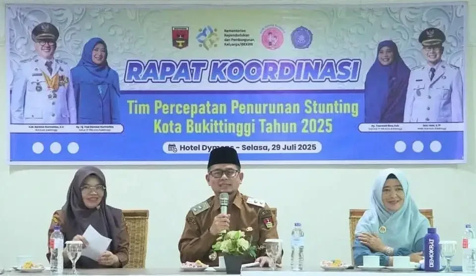 turunkan-stunting,-pemko-bukittinggi-perkuat-sinergi-lintas-sektor