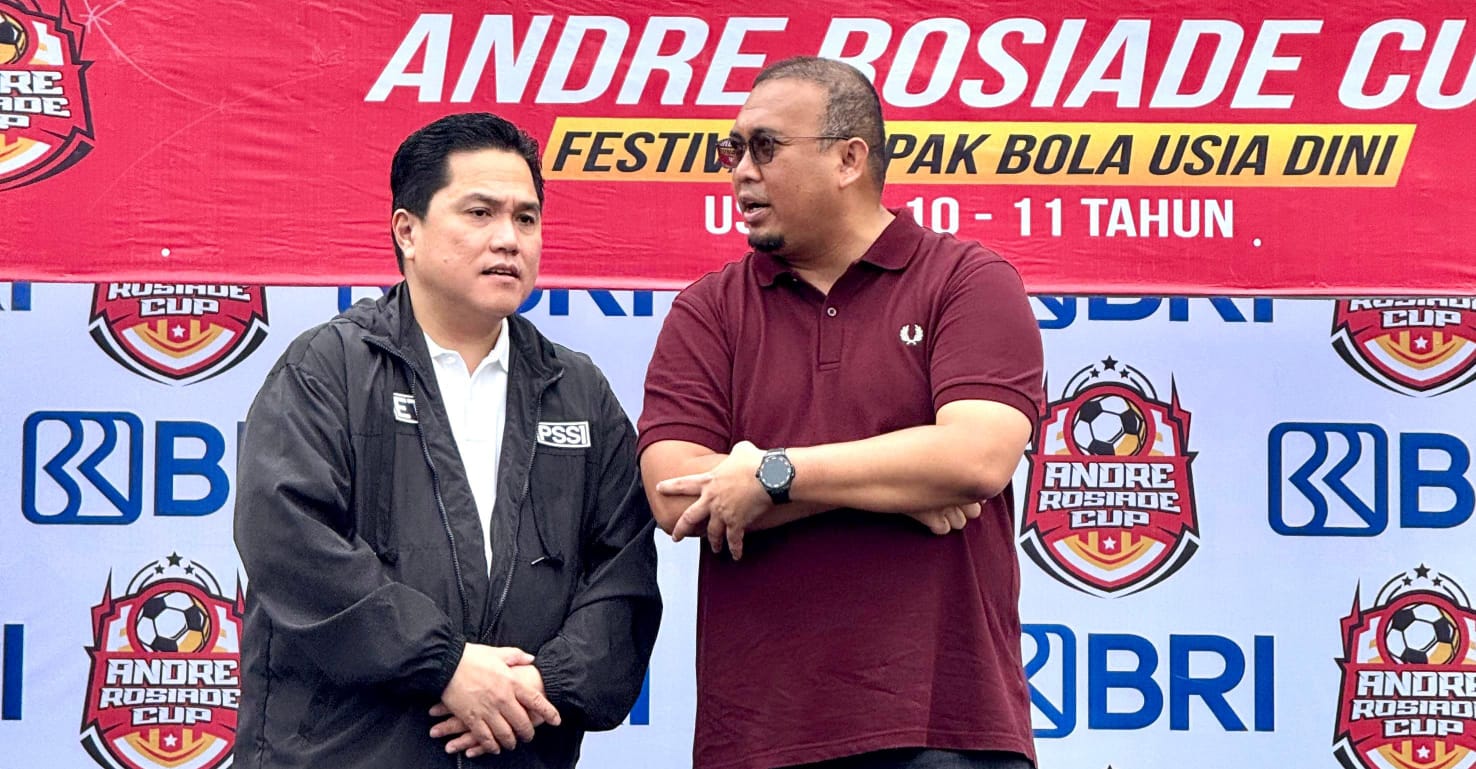 dukung-erick-thohir-jadi-ketum-periode-kedua,-andre-rosiade-tuntut-perbaikan-di-tubuh-pssi