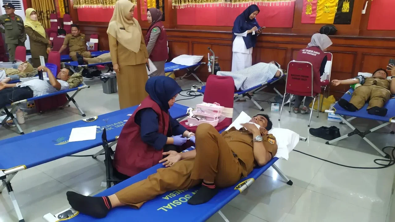 pemko-pariaman-adakan-kegiatan-donor-darah