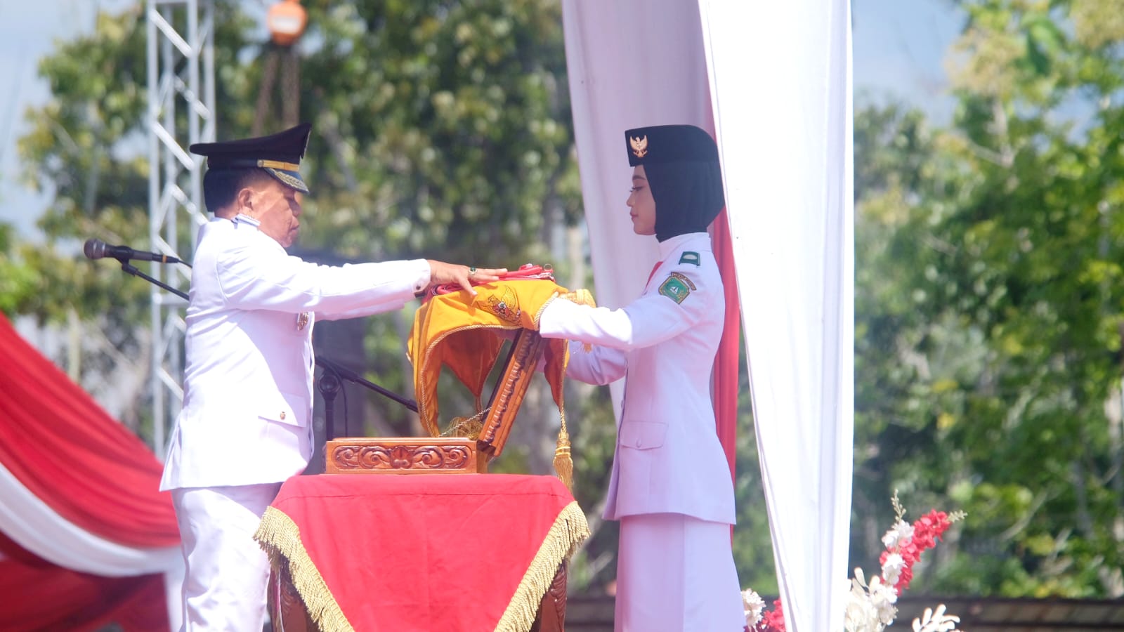 apel-detik-detik-kemerdekaan-di-meranti:-manifestasi-syukur-dan-penghormatan-pada-pahlawan