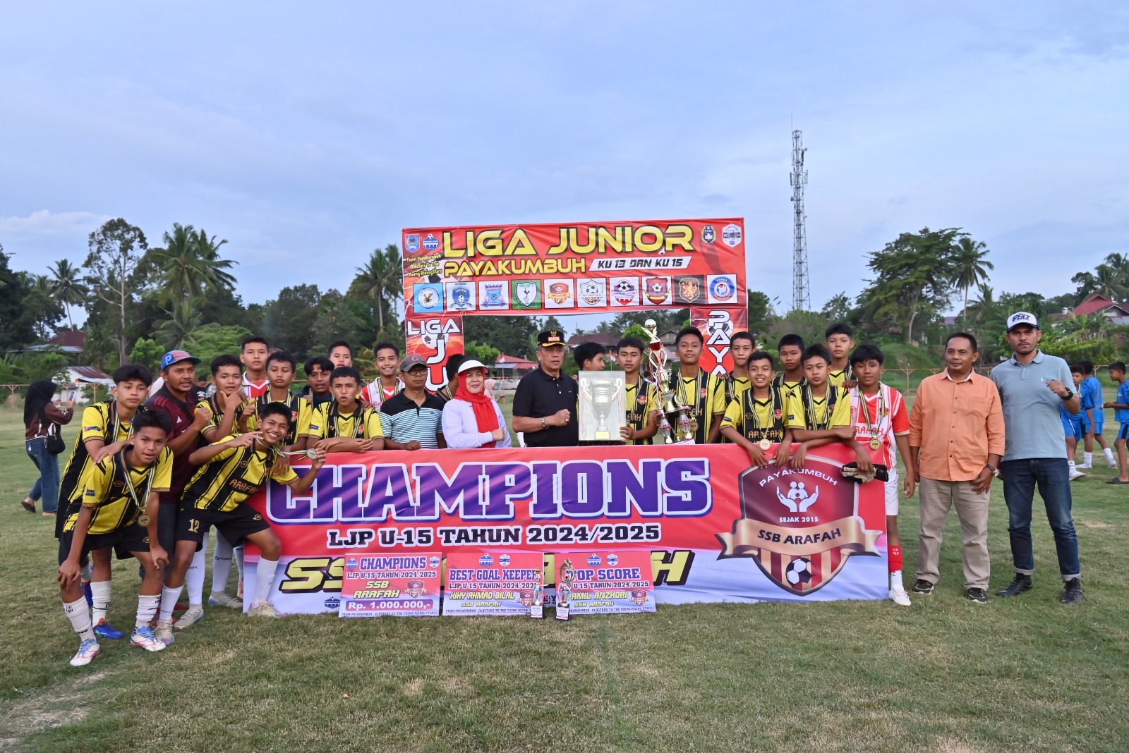 wawako-elzadaswarman-tutup-ajang-liga-junior-payakumbuh-u-13-dan-u-15