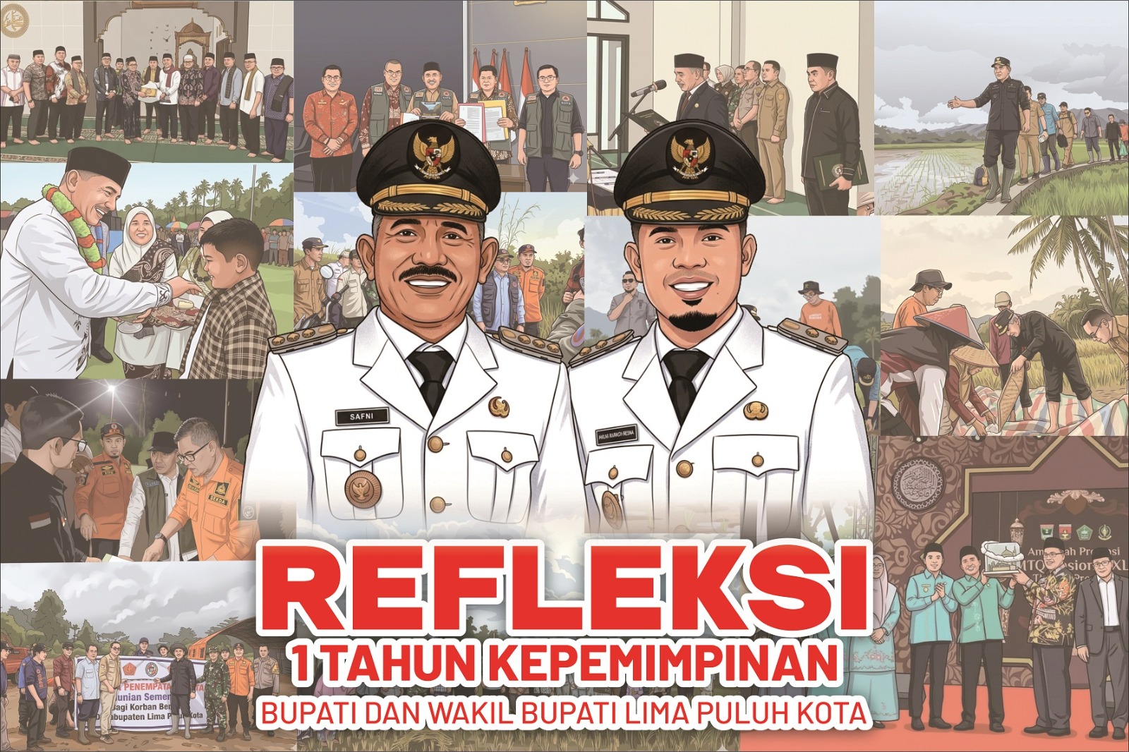 refleksi-satu-tahun-“sakato”,-antara-tantangan-pembangunan-dan-efisiensi-anggaran